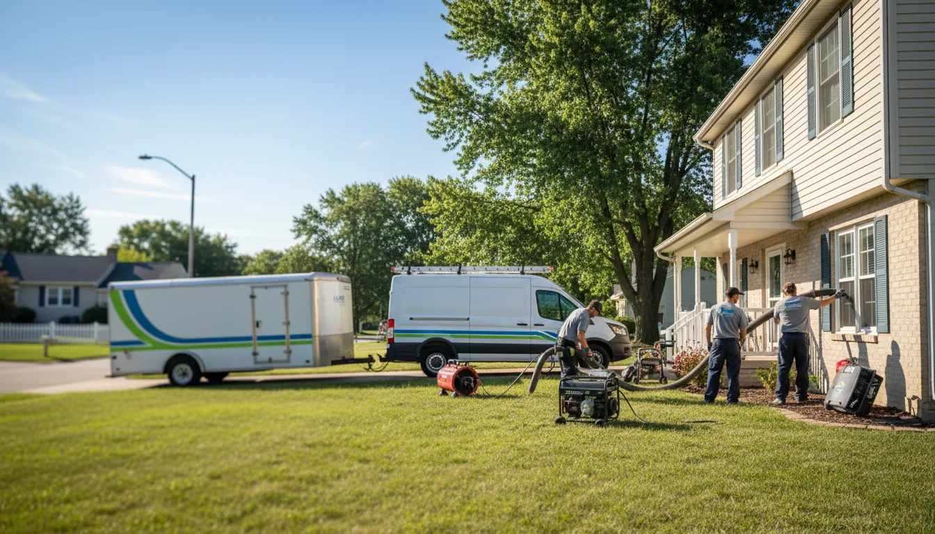 Flooded Basement Restoration And Cleanup With Repair in Moultonborough, NH near me